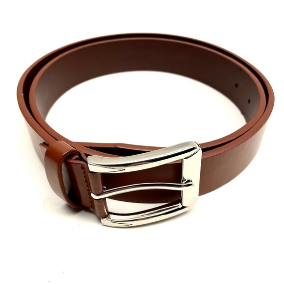 Esprit belt leather and PU tan colour sport chic size 38 - Picture 2 of 3